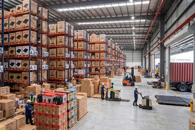 Packaged Appliances Ready for Global Export